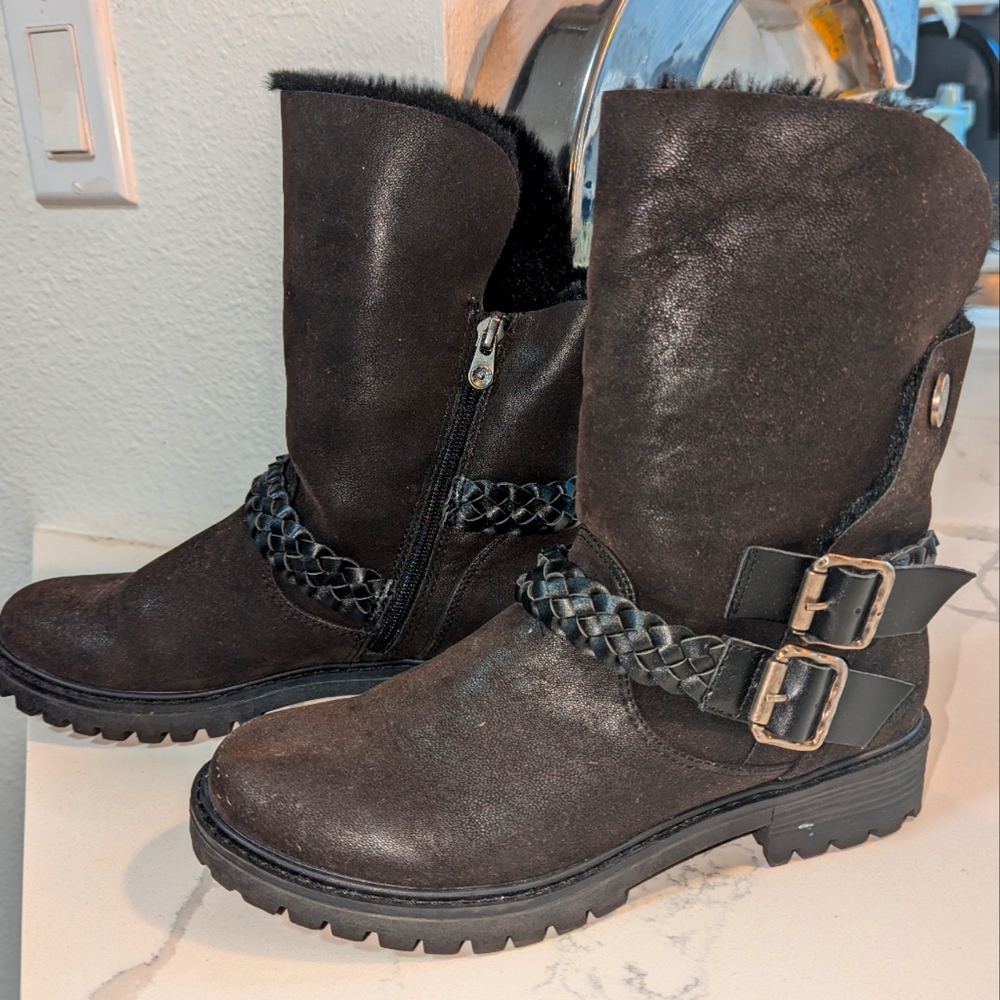 Blowfish short moto boots